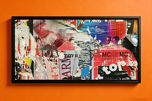 Product Canvas Print Display Stretched Canvas with Floater L Frame