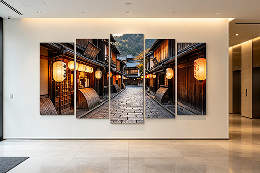 Product Facemount Display Multi-panel Frameless Photo Print
