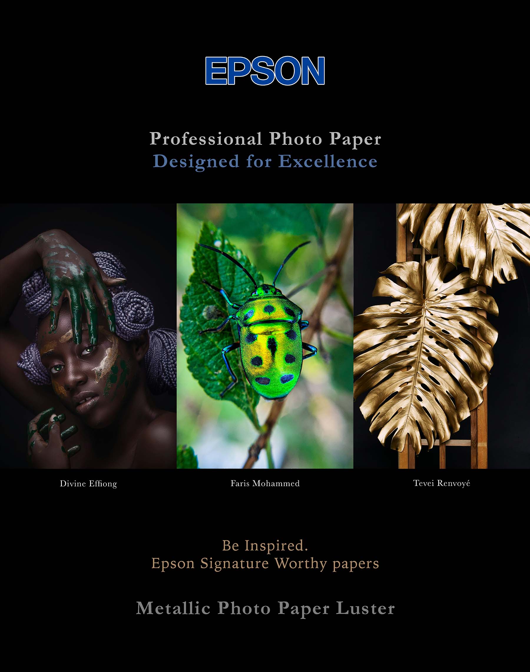 Epson - Metallic Photo Paper Luster