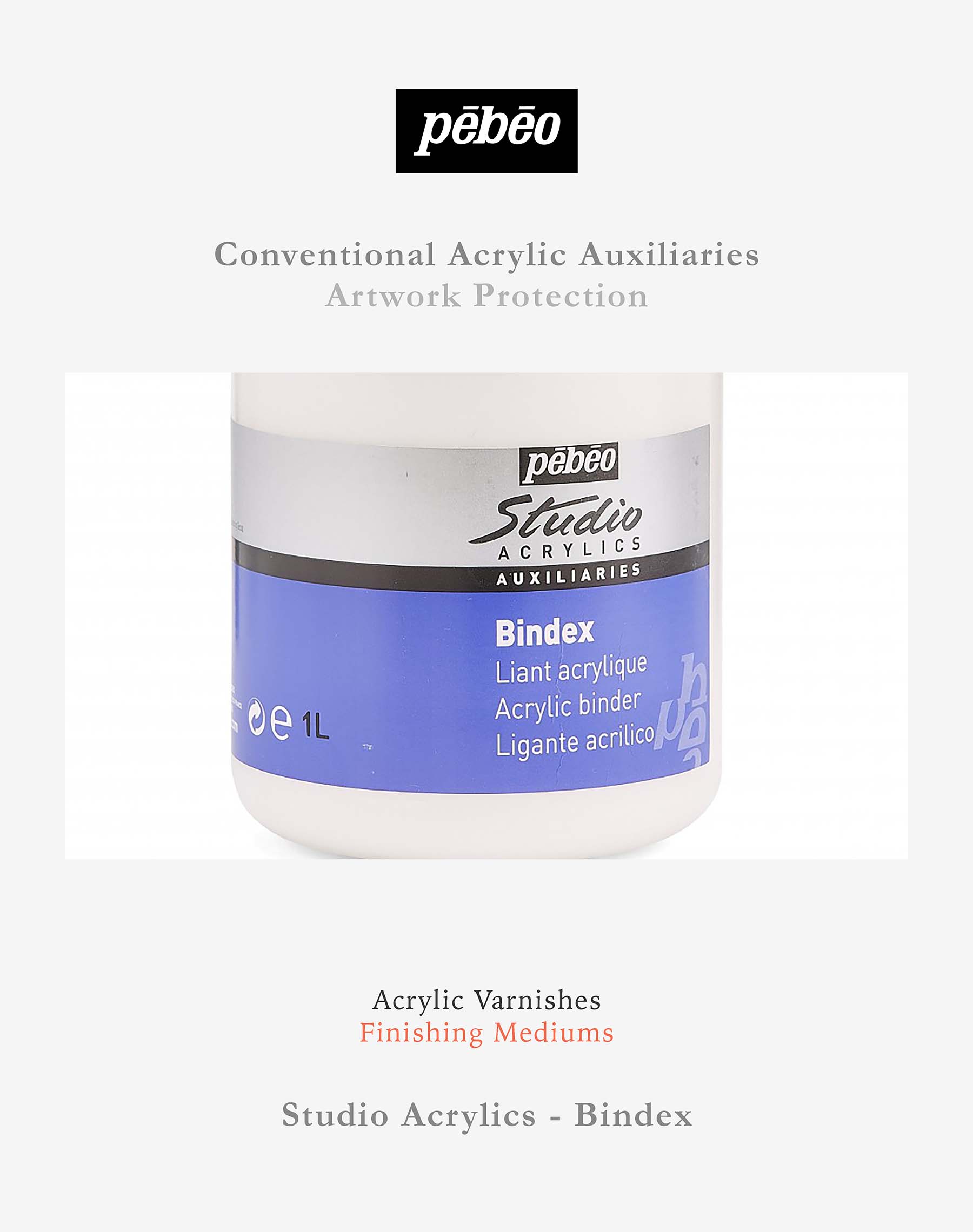 Pebeo - Studio Acrylics - Bindex